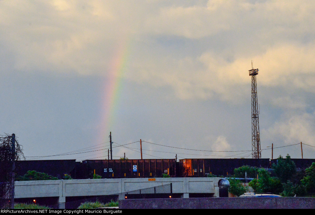 Open Hoppers on the bridge